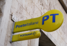 Insegna di un uffico Poste Italiane