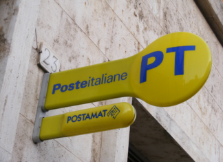 Insegna di un uffico Poste Italiane