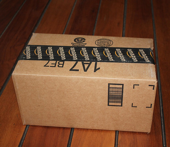Un pacco Amazon