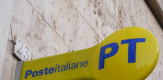 Insegna ufficio Postale di Poste Italiane