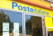 Un ufficio postale di Poste Italiane