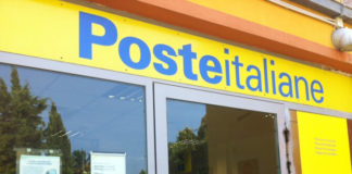 Un ufficio postale di Poste Italiane
