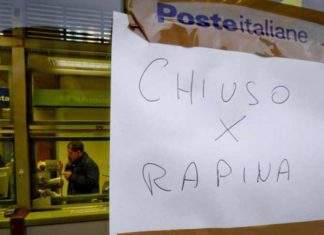 Catania, rapine negli uffici postali